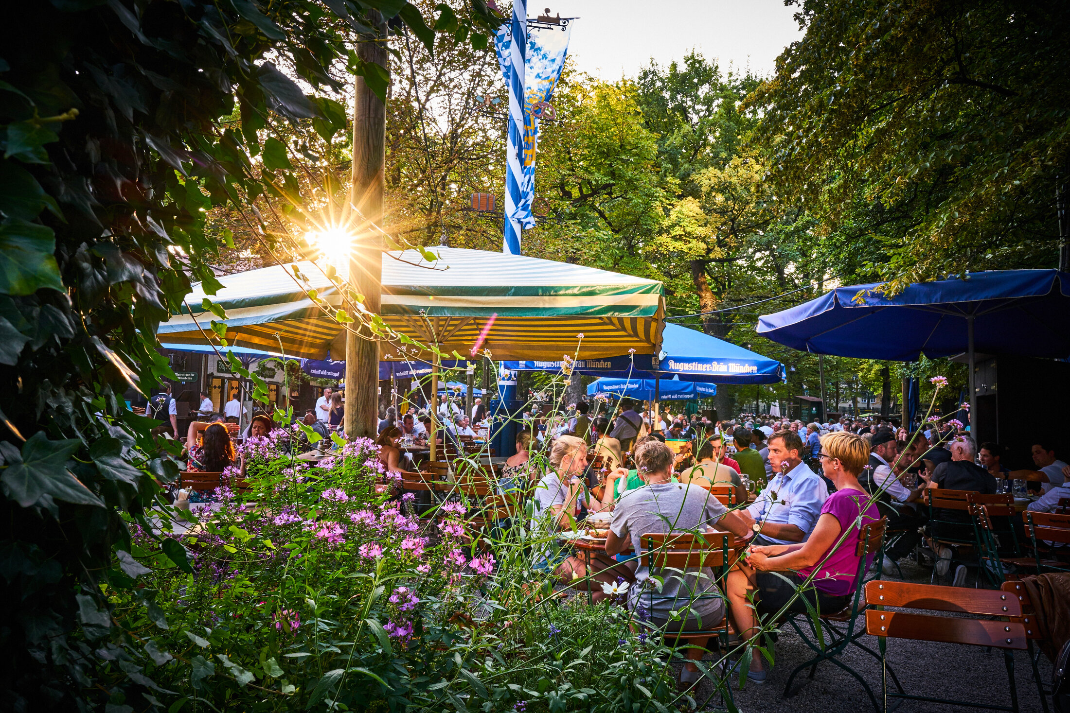 Beer garden Augustiner Keller